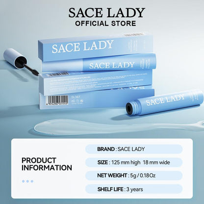 SACE LADY Waterproof Eyebrow Styling Gel With Brush Non Sticky Long-wear Sculpt Lift Brow Styling Soap Eyebrow Makeup