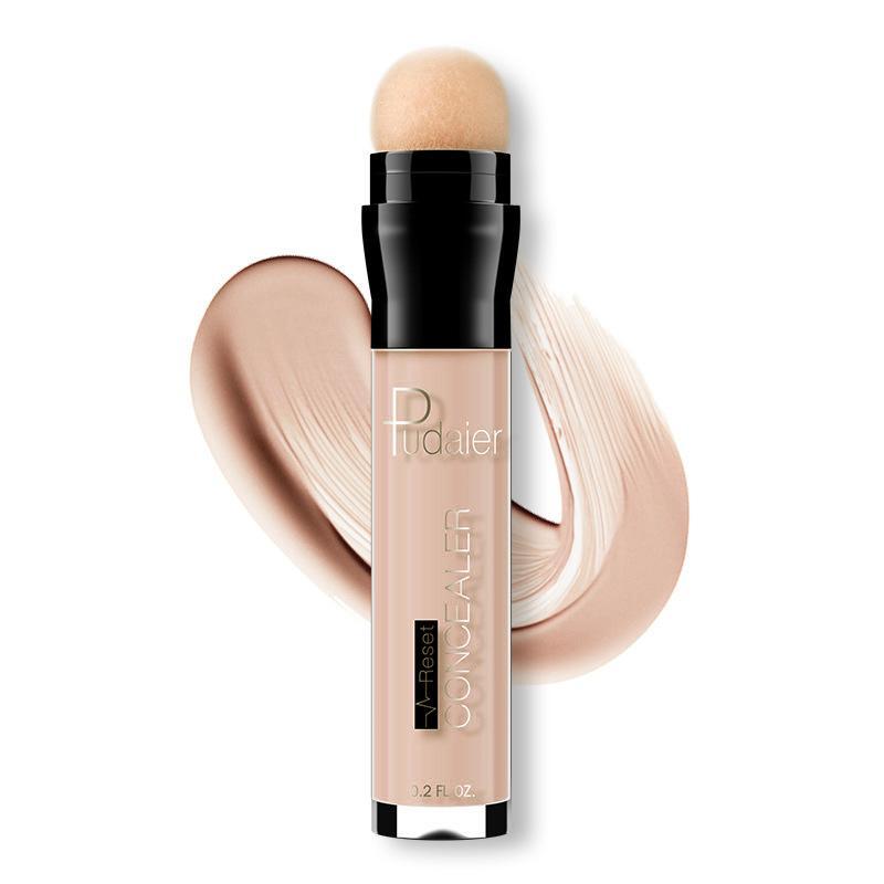 Long Lasting Concealer, Moisturizing Concealer Stick for Highlighting, Concealing, Dark Skin Covering, Full Coverage Flawless Makeup Cream