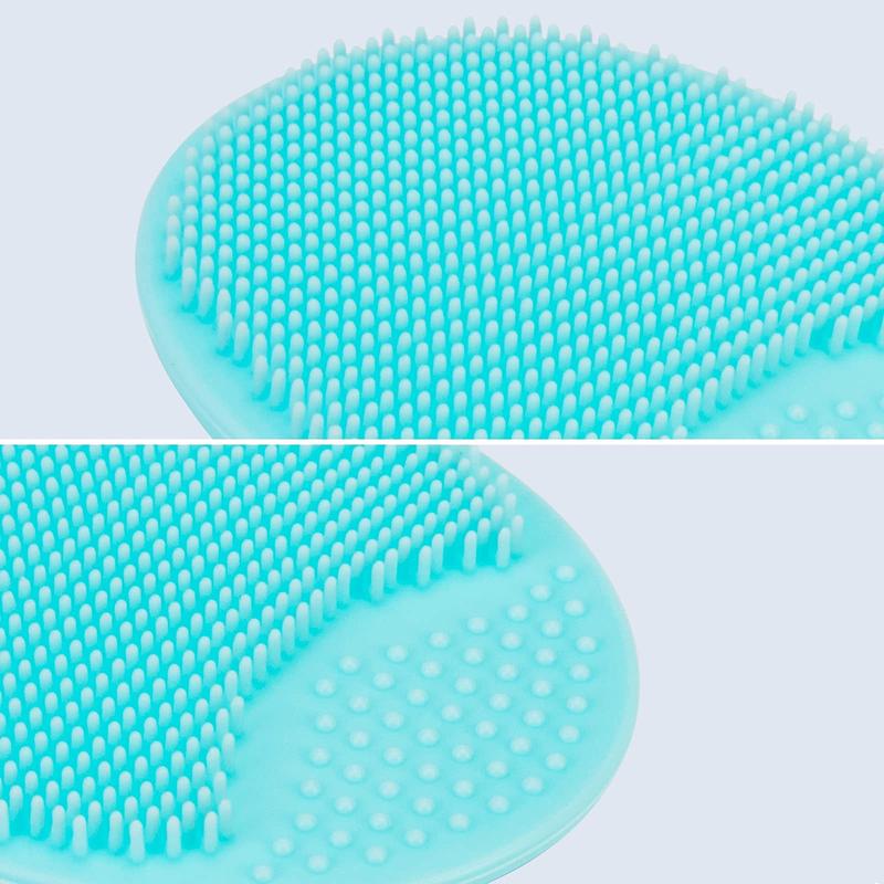 2/4 Pack Face Scrubber,Soft Silicone Facial Cleansing Brush Face Exfoliator Blackhead Acne Pore Pad Cradle Cap Face Wash Brush for Deep Cleaning Skin Care