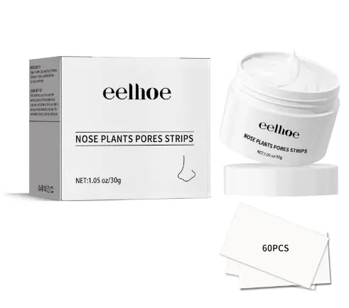 EELHOE Blackhead Remover Strips (1.05oz), Deep Cleansing Nose Strips, Pore Strips Blackhead Remover for Face, Black Head Remover for Nose, Skincare, Gentle, Comfort