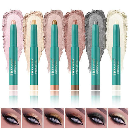 Long Lasting Eyeshadow Pen, 1 Count Waterproof Eye Shadow Pen, High Pigmented Eye Shadow Pen, Eye Brightener Stick, Great for Women & Girls