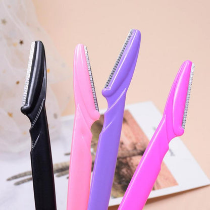 Summer Eyebrow Razor, 20pcs/set Gentle Eyebrow Trimmers, Eyebrow Razors for Women, Facial Razors for Shaving, Eyebrow Shaping Tool, Midnight Shimmer, Cosmetic Tools, Makeup Tools