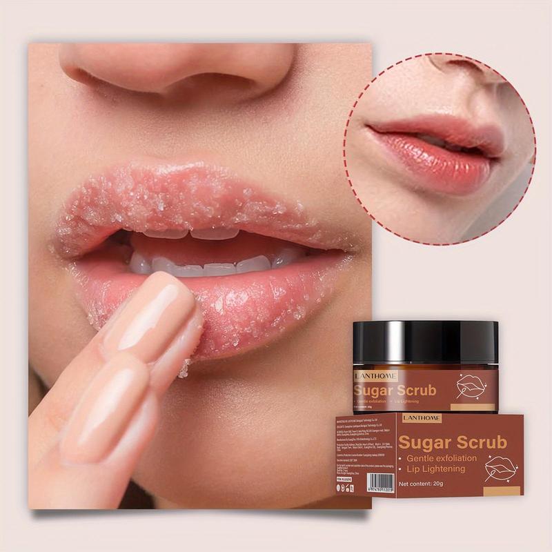 Sugar Scrub Lip Mask, Moisturizing Lip Scrub, Lip Exfoliator for Moisturizer, Lip Care Product