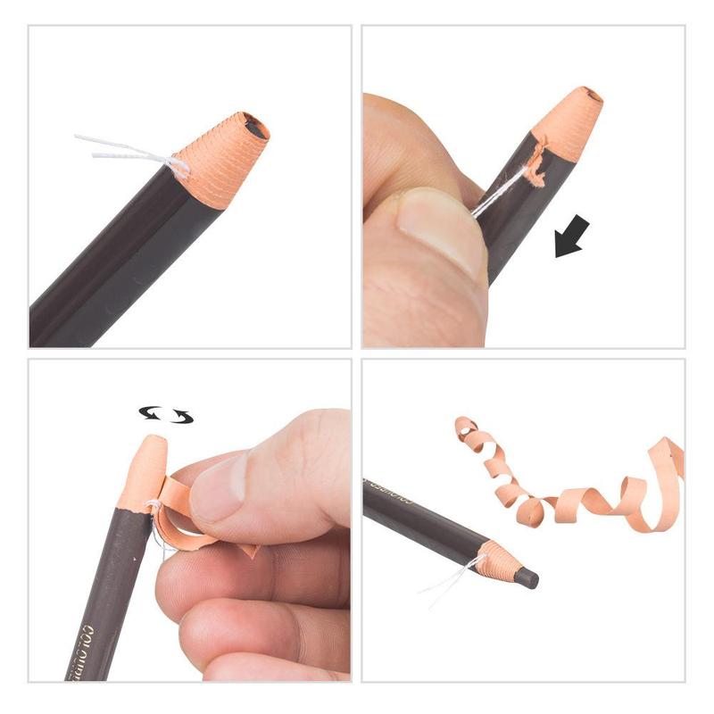 Eyebrow Pencil, Long Lasting Eyebrow Pencil, Brow Styling Brush, Brow Shading & Filling Pencil, Brow Brush Makeup Tool, Eye Makeup Products