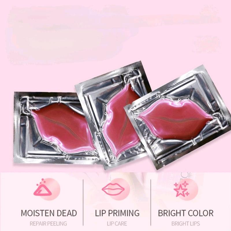 Pink Collagen hydrating lip mask mositerizing Moisturize Hydrate Skin Repair