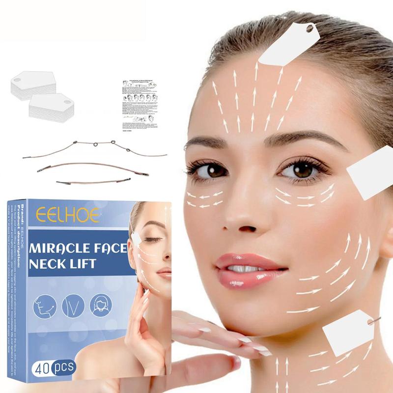 Face Lifting Stickers, 40pcs/set V-Shaped Face Lifting Straps, Face Lifting & Firming Tools For Women