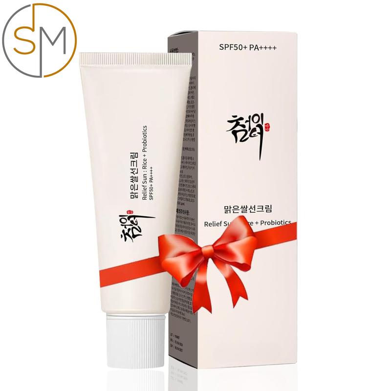 Korean Relief Sun Sunscreen Cream SPF50 PA++++ - Complete UV Protection and Nourishing Skin Care for All Skin Types