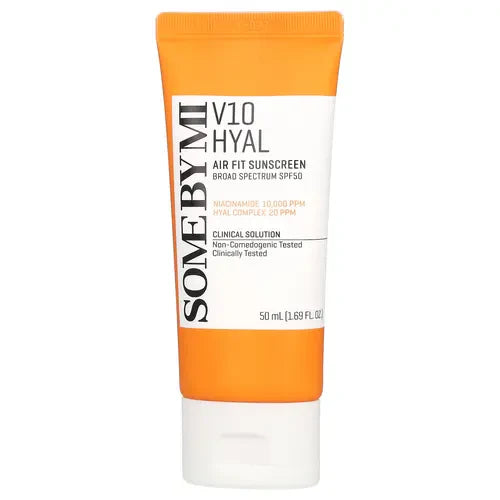 SOME BY MI V10 Hyal, Air Fit Sunscreen, SPF 50 , 1.69 fl oz (50 ml)