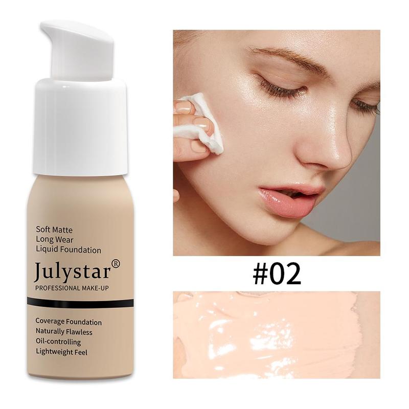 Long-lasting Oil Control Foundation, Moisturizing Concealer Foundation, Makeup Product for Women, Cosmetic Beauty Cream