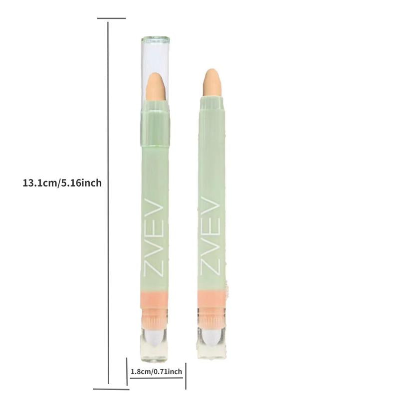 2 In 1 Liquid Concealer Pen (1 Piece), Long Lasting Concealer Stick, Highlighter Pen, Nose Contour Pen, Facial Brightening Makeup Stick