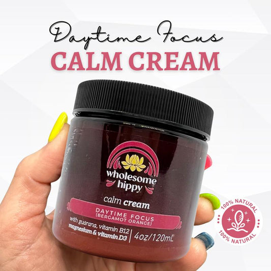 Daytime Focus Calm Cream 4oz - Bergamot Orange