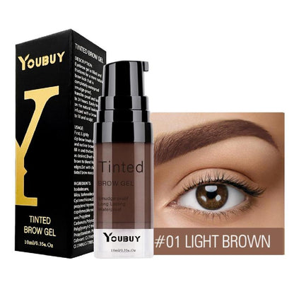 Long Lasting Eyebrow Cream, 1 Count Eyebrow Makeup Product for Professional & Beginners, Waterproof Eyebrow Makeup Product For Women