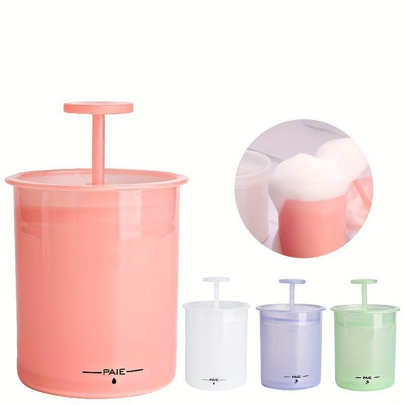 Multi-color Manual Facial Foamer, Rich Foam Maker, Professional Skincare Tool for Face & Body Wash, Facial Cleaning Tool