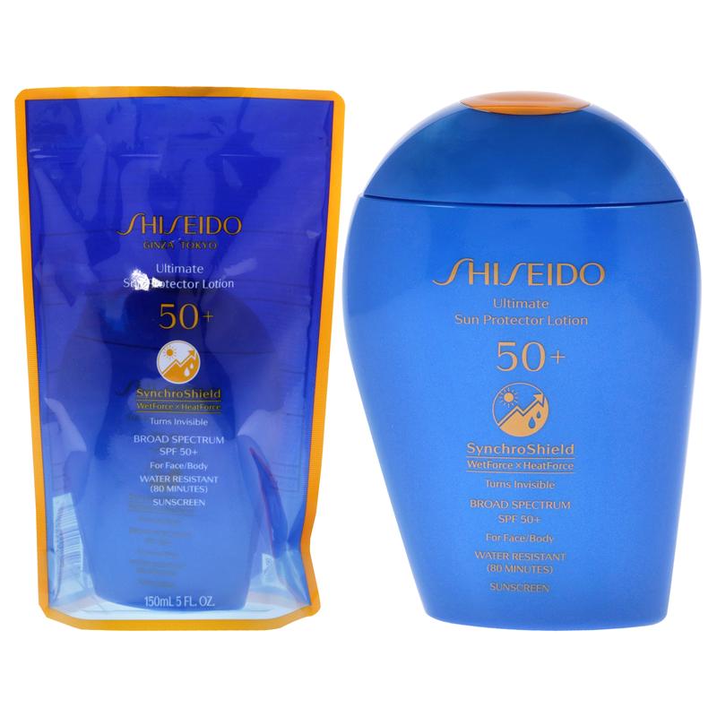 Ultimate Sun Protector Lotion SPF 50 by Shiseido for Unisex - 5 oz