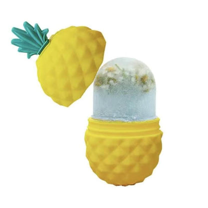 Pineapple Shaped Ice Face Roller, Facial Mold Cube Ice Rollers for Face & Eye, Ice Mold Ice Compress Skin Care Tool for Women, , Facial Contour Massager