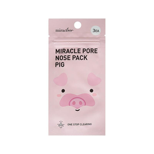 Miraclair Pig Miracle Pore Nose Pack 3 pack