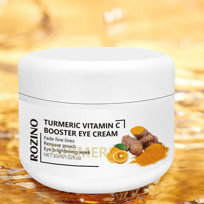 Turmeric Vitamin C Eye Cream (1 Piece), Non-stick Eye Care Moisturizer, Multifunctional Eye Care Products for Reducing the Look of Dark Circles