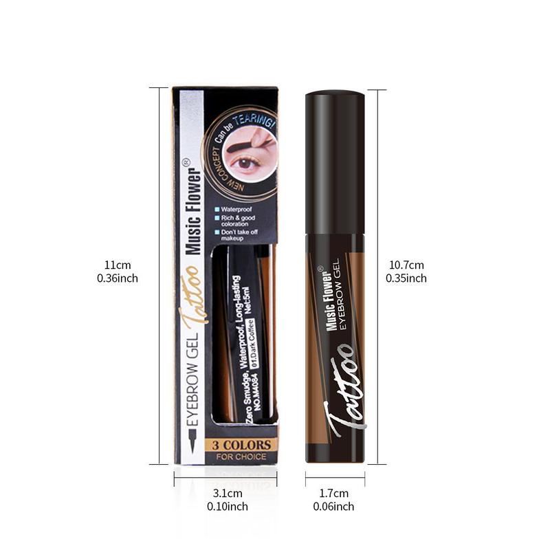 Long Lasting Eyebrow Gel, 1 Count Waterproof Eyebrow Cream, Eye?Makeup?Cosmetic?Tool?For Women And Girls