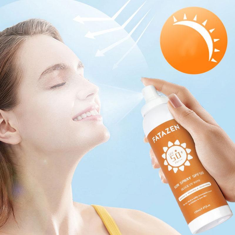 SPF 50+ Moisturizing Sunscreen Spray, 1 Piece Anti-sunburn Sun Screen for Face & Body, Sun Care Product for Women & Men