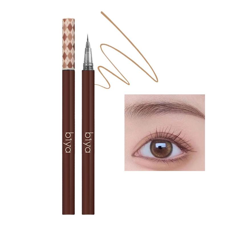 Ultra Fine Eyebrow Pencil, 1 Count Long Lasting Eyebrow Liquid Pen, Smudge Proof Fine Tip Eye Brow Liquid Pencil, Sweat Proof High Pigmented Brow Shading & Filling Pencil, Makeup Tool Easy to Apply