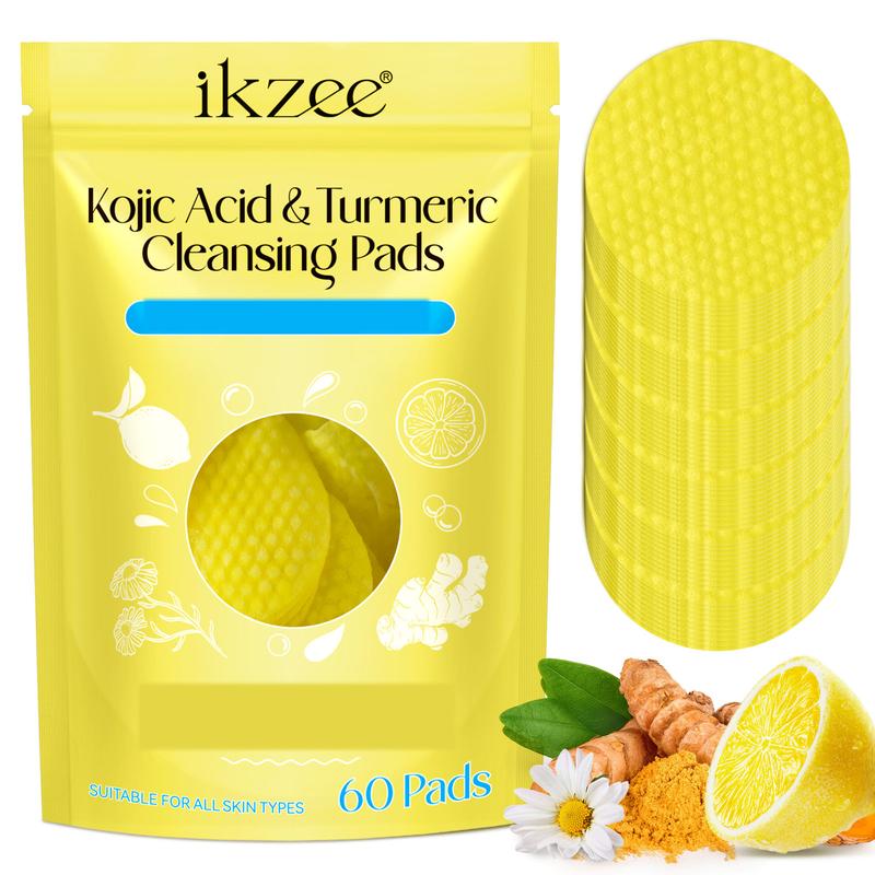 Ikzee Summer Kojic Acid Pads - 60 Pcs for Skincare and Comfort