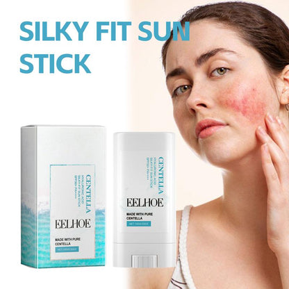 Silky protective stick repairs skin barrier, refreshing skincare, non greasy, outdoor resistance to UV rays