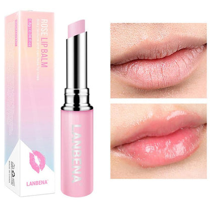 Warm Color Changing Lip Balm (1 Piece), Moisturizing Anti-dry Lip Treatment For Women