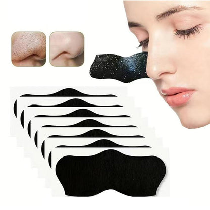 10pcs Blackhead Nose Strips, Deep Cleansing Personal Skincare for Face Chin and Forehead