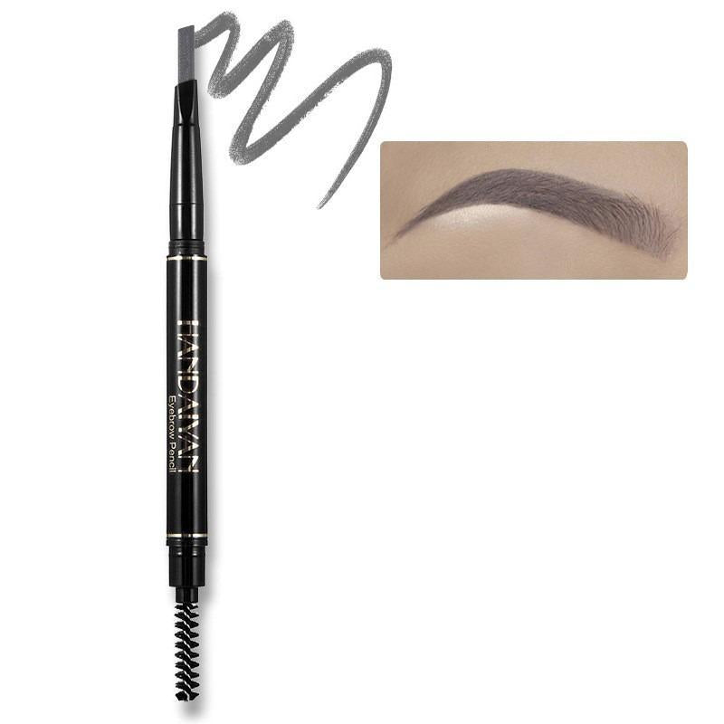 Double-ended Eyebrow Pencil, Waterproof Long Lasting Eyebrow Pencil, Brow Styling Brush, Brow Shading & Filling Pencil, Brow Brush Makeup Tool, Eye Makeup Products