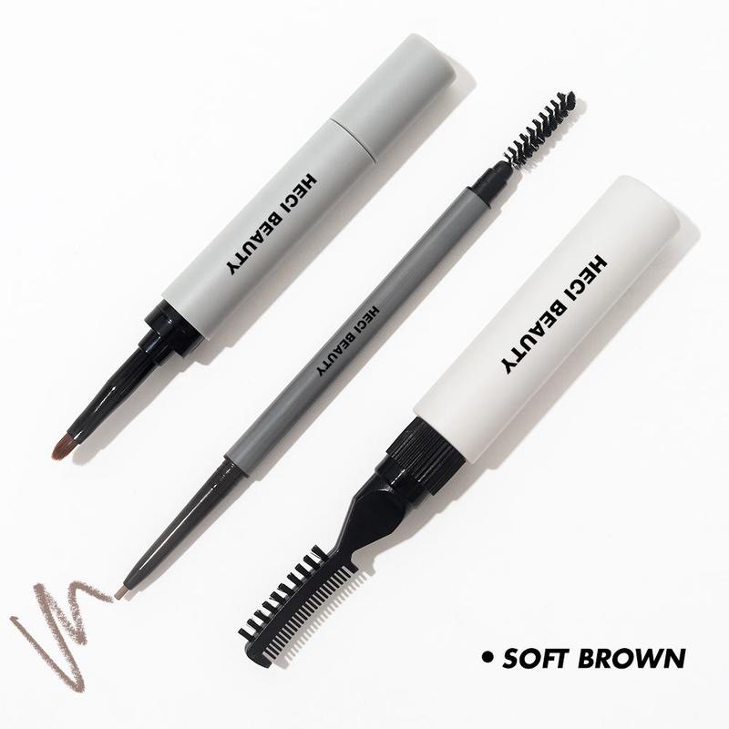 3pcs/set Portable Eyebrow Pencil & Gel & Cream Kits for Travel, Brow Shading and Filling Products, Professional Makeup Accessories for Women