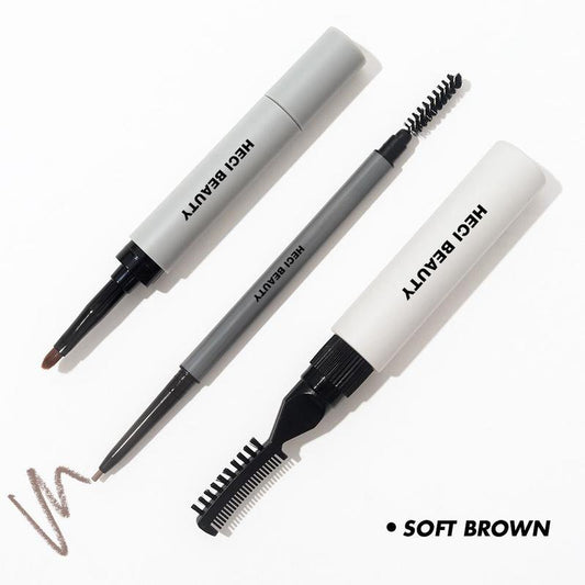 3pcs/set Portable Eyebrow Pencil & Gel & Cream Kits for Travel, Brow Shading and Filling Products, Professional Makeup Accessories for Women