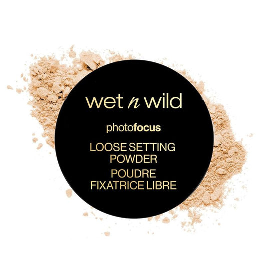 Wet n Wild Photo Focus Loose Baking Setting Powder, Highlighter Makeup, Suitable for All Skin Tones, Banana Soft Focus Hydrating Long-lasting Oil Control Pore Minimising Dry Skin Cosmetic Moisturizer Moisture Moisturizing