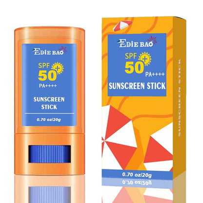 Sun Care Stick, 1 Count Waterproof Sunblock Stick, Long Lasting Ultraviolet-proof Stick, Sun Ray Protection Stick for Outdoor