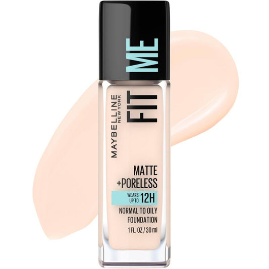 Maybelline Fit Me Matte + Poreless Liquid Foundation Makeup