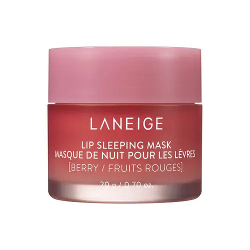 Laneige Lip Sleeping Mask Ex Berry 20g/0.7oz Skincare Lip Mask Nourishing Scent Moisturizer Moisture Moisturizer Moisture