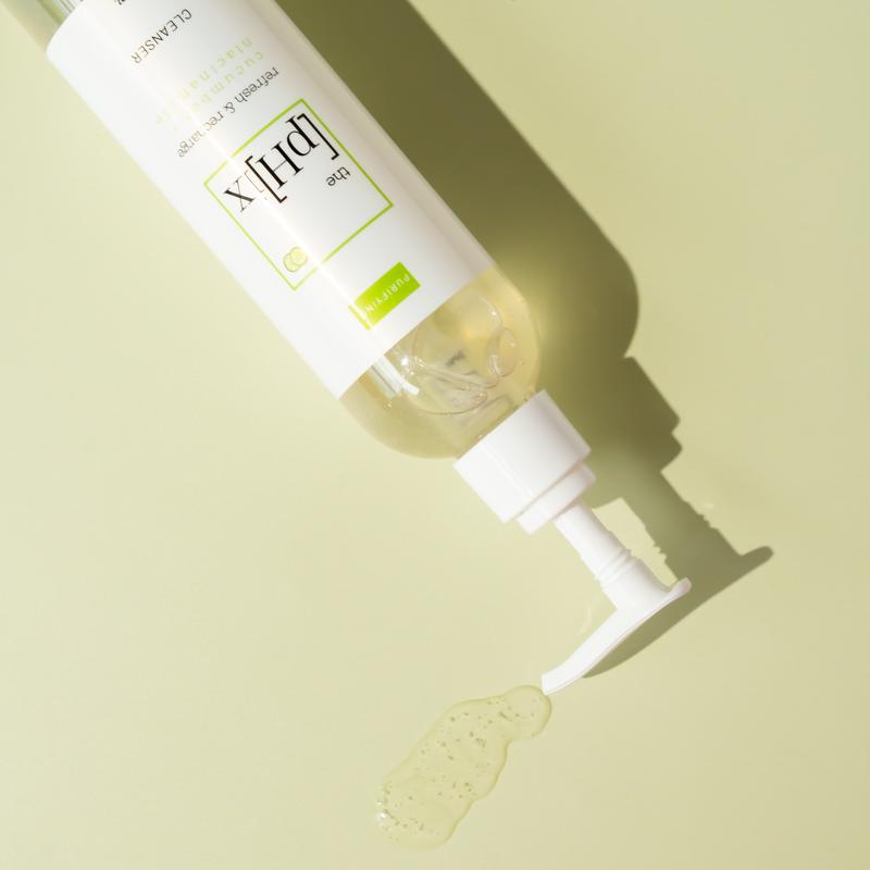 The pHix Cucumber Cleanser - Gentle Foaming Cleanser -  Acne +  Redness +  Facial Cleansing + Large Pores + Anti-Inflammatory + Dry Skin