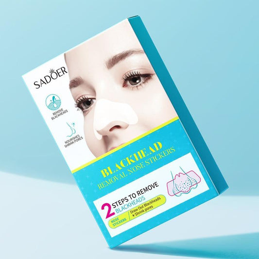 Moisturizing Blackhead Remover Nose Strips, 1 Box Oil Control Blackhead Remover Nose Pads, Nasal Treatment Products For Women & Men