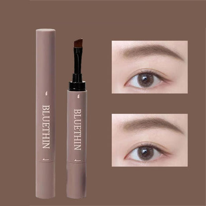 2 in 1 Eyebrow Cream With Brush, 1 Count Waterproof Anti Smudge Eyebrow Pencil, Eyebrow Cream With Brush, Waterproof Long Lasting Eyebrow Pencil, Eyebrow Makeup Tool For Daily Use