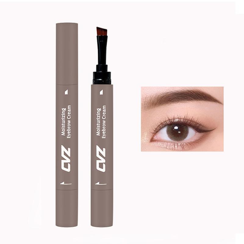 Long Lasting Eyebrow Dye Cream, 1 Count Waterproof Eyebrow Tinted Cream with Brush, Smudge Proof Eye Brow Pomade, Eyebrow Makeup Products