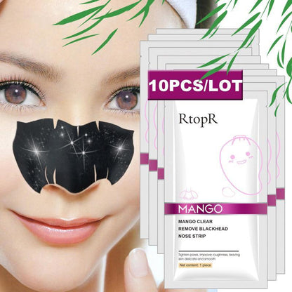 Blackhead Clean Peeling Nose Sticker, 1 Count Nose Mask Blackhead Pore Strips Blackhead Remover for Nose Face Chin and Forehead, Nasal Spot Facial Dot Cleaning Nose Mask