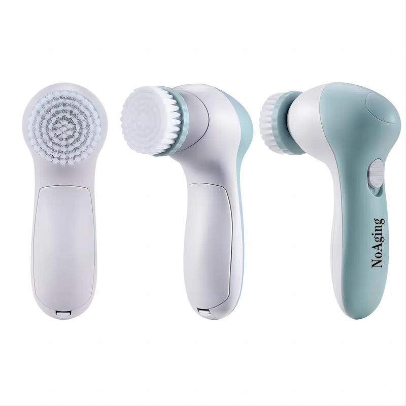 Facial Cleansing Brush, 1 Count Electric Face Scrubber, Face Cleaning Brush, Facial Skin Wash Tool for Daily Skin Care