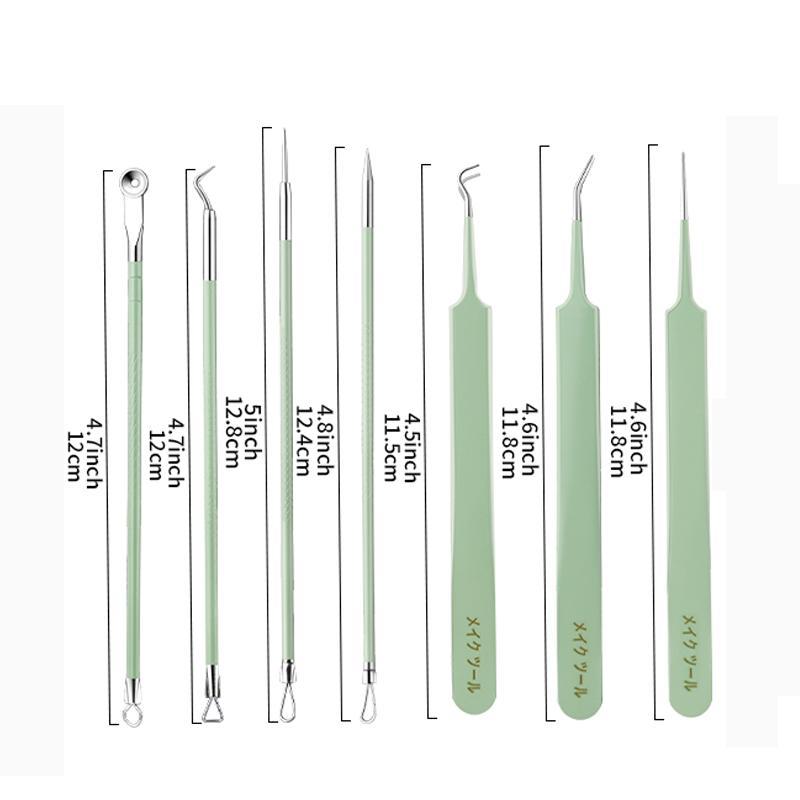 Facial Pimple Remover Tool, Blackhead Remover Kit, Professional Blackhead Extractor Tool, Blackhead Pimple Remover Kit, Acne Pimple Zit Remover Kit