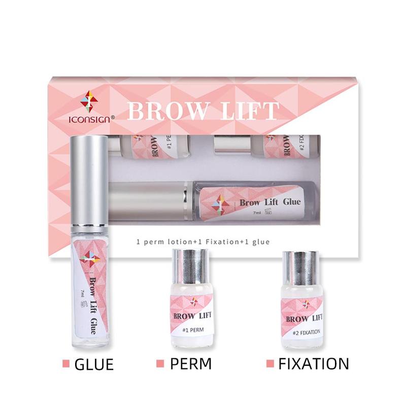 Eyebrow Perm Kit, 1 Set Eyebrow Styling Agent, Professional Eyebrow Makeup Products for Women