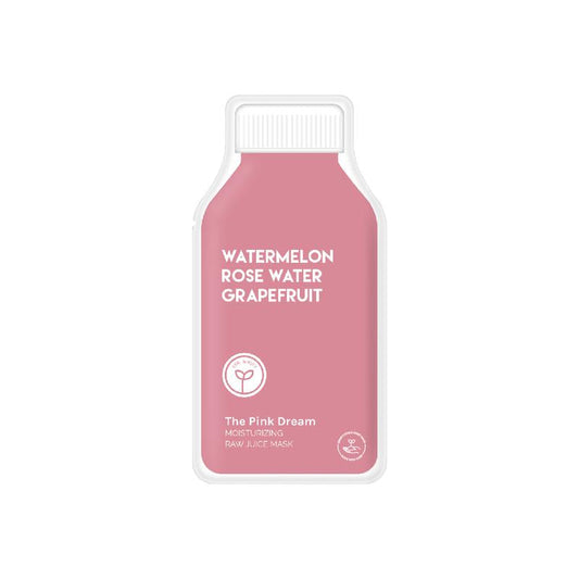 The Pink Dream Moisturizing Raw Juice Sheet Mask