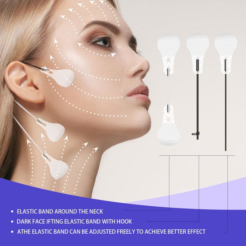 V-shaped Face Skin Lifting Sticker, 60pcs/box Face Skin Lifting and Firming Sticker, Face Skin Care Tool for Women & Men