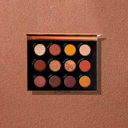 12 color eyeshadow palette quicksand eyeshadow palette