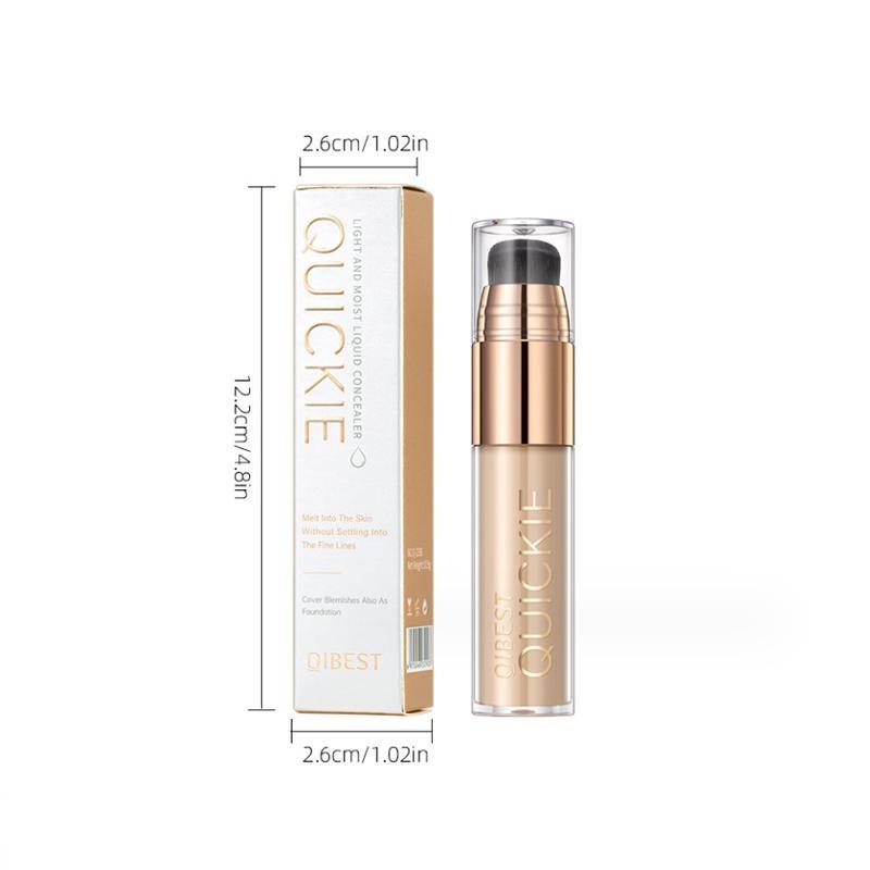 Long-lasting Oil Control Foundation, 1 Count Moisturizing Concealer Foundation, Lightweight Flawless Makeup Cream, Full Coverage Flawless BB Cream Liquid Foundation.