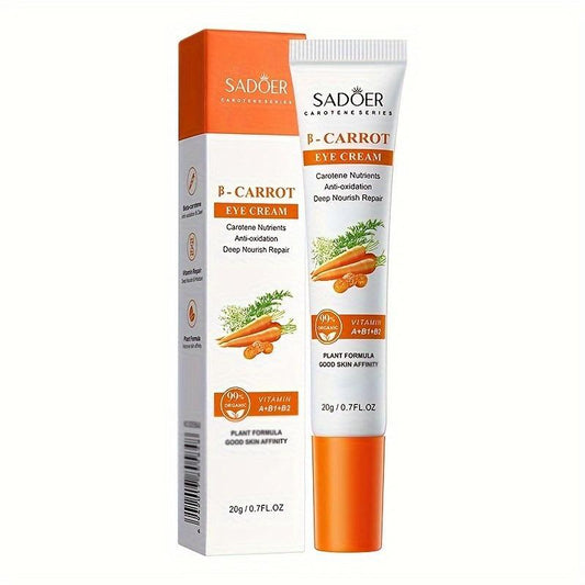 Carotene Eye Cream 0.71oz Moisturizes And Nourishes The Skin Around Eyes, Tighten And Firm Eye Skin Comfort Skin Care