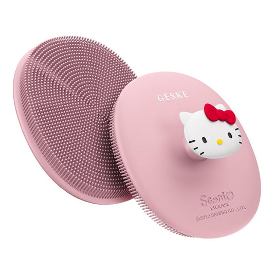 GESKE - Hello Kitty Facial Brush | 3 in 1 With Handle