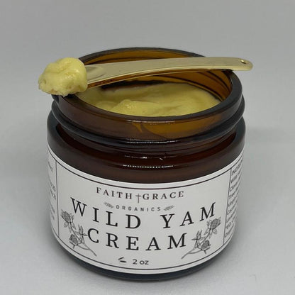 Organic Wild Yam Cream, All Natural, Made in USA